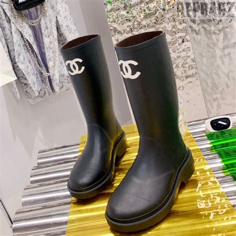 new chanel rain boots|rubber Chanel boots 2021.